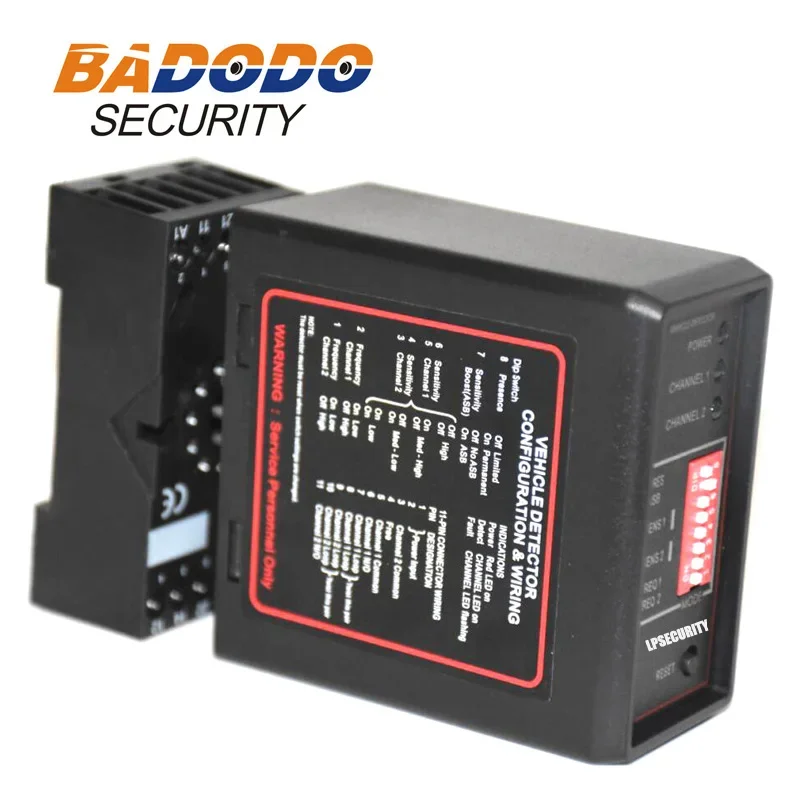 NF PD232 Dual Channel High Sensitivity Vehicle Loop Detector Sensor for Car Parking Barrier Gate Opener