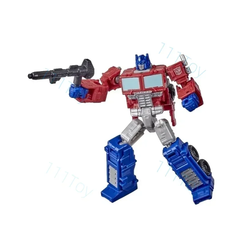 재고 있음 Hasbro Transformers 클래식 장난감 사이버트론 전쟁: WFC-K1Optimus Prime 액션 피규어 로봇 장난감 소장품 선물 취미