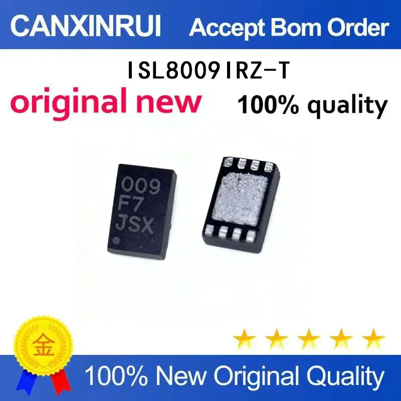(5-100 Pieces) New ISL8009IRZ-T ISL8009 silk screen 009 F7 QFN8 spot chip IC