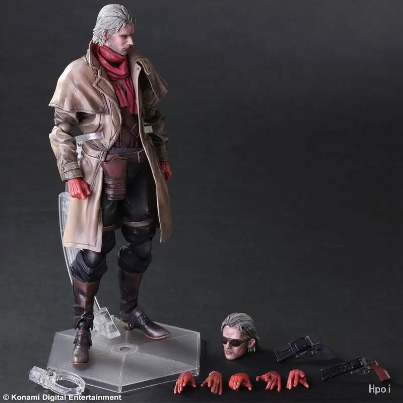 Special Offer Original SQUARE ENIX Play Arts Kai Metal Gear Solid V Phantom Pain Ocelot PVC Paint Finished Action Figure 28cm