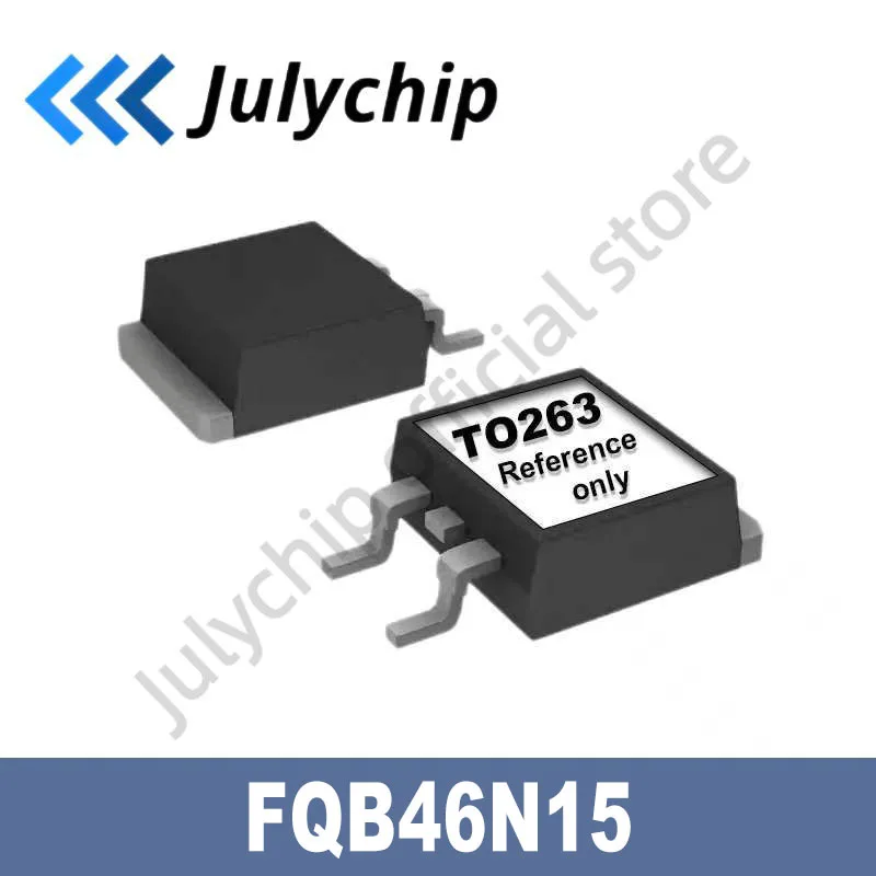 

FQB46N15 NEW ORIGINAL N-Channel 150 V 45.6A (Tc) 3.75W (Ta), 210W (Tc) Surface Mount D2PAK (TO-263)