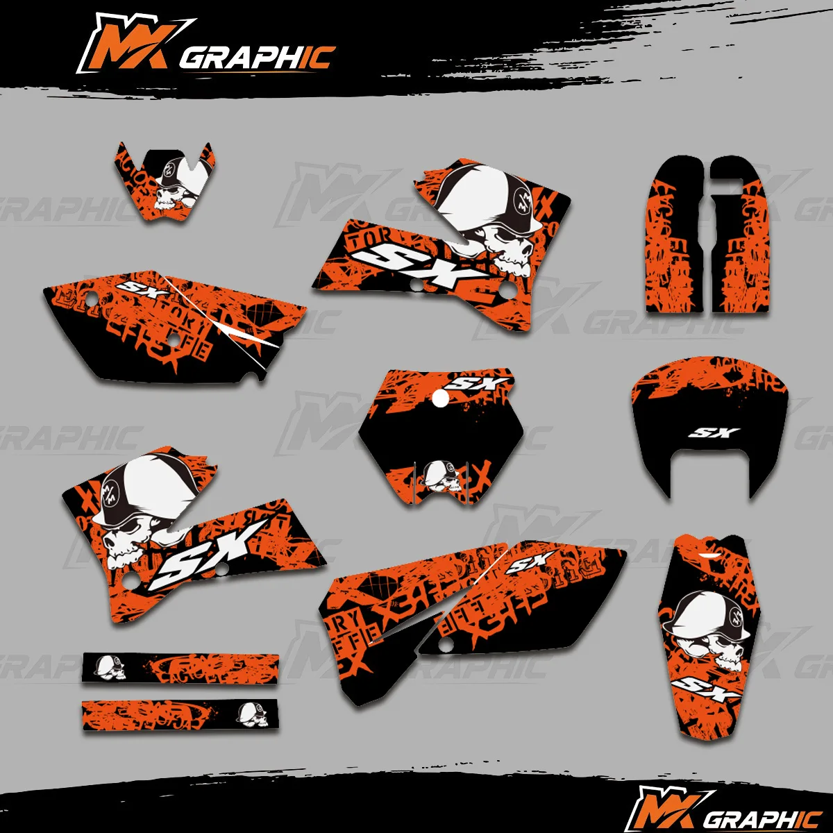 

Для KTM SX SXF 125 250 450 525 2005 2006, графические наклейки, аксессуары для мотоциклов