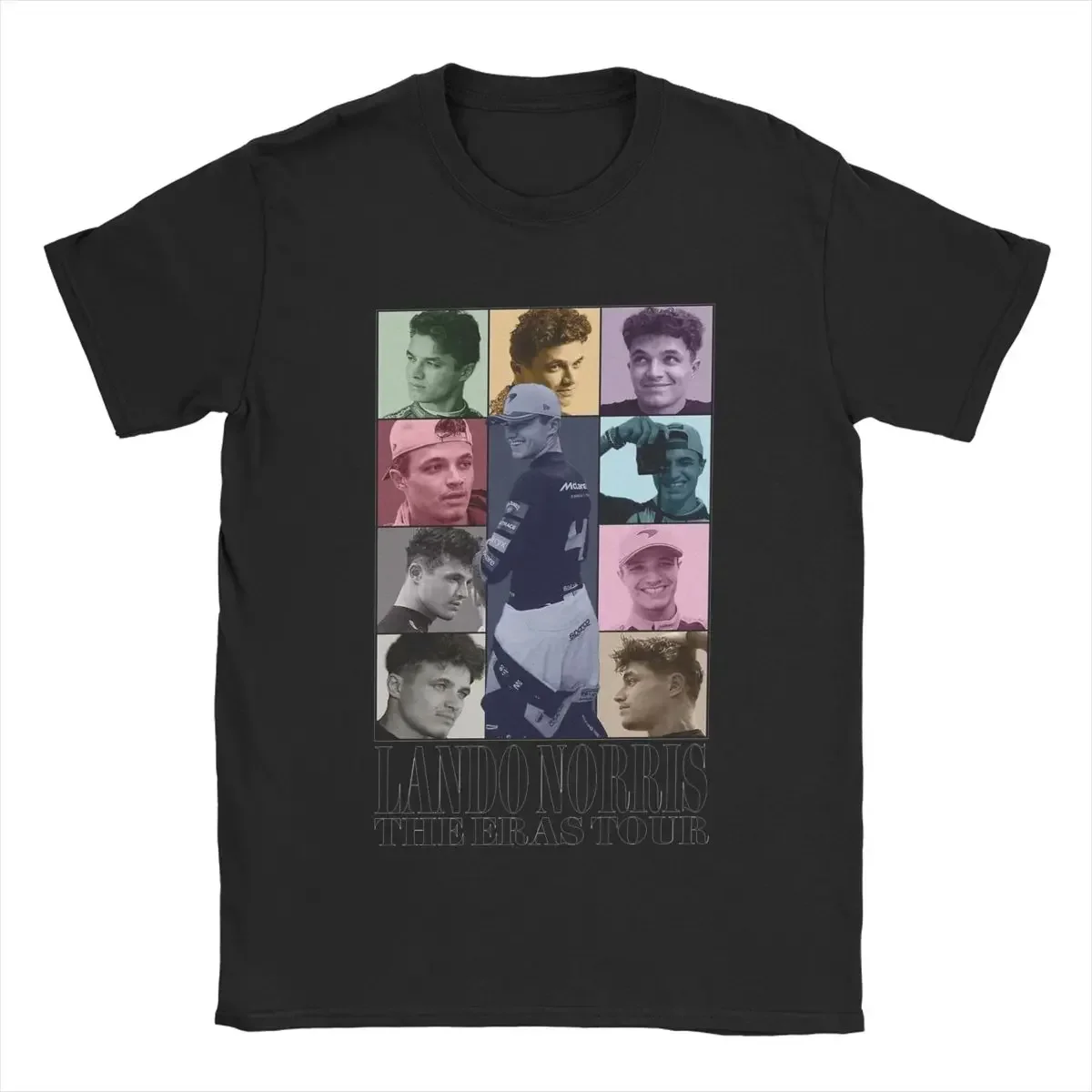 

Vintage 100% Cotton Fan Gift Printed T-shirt Men's Street Fashion Loose Comfortable Breathable Round Neck Short Sleeve Top