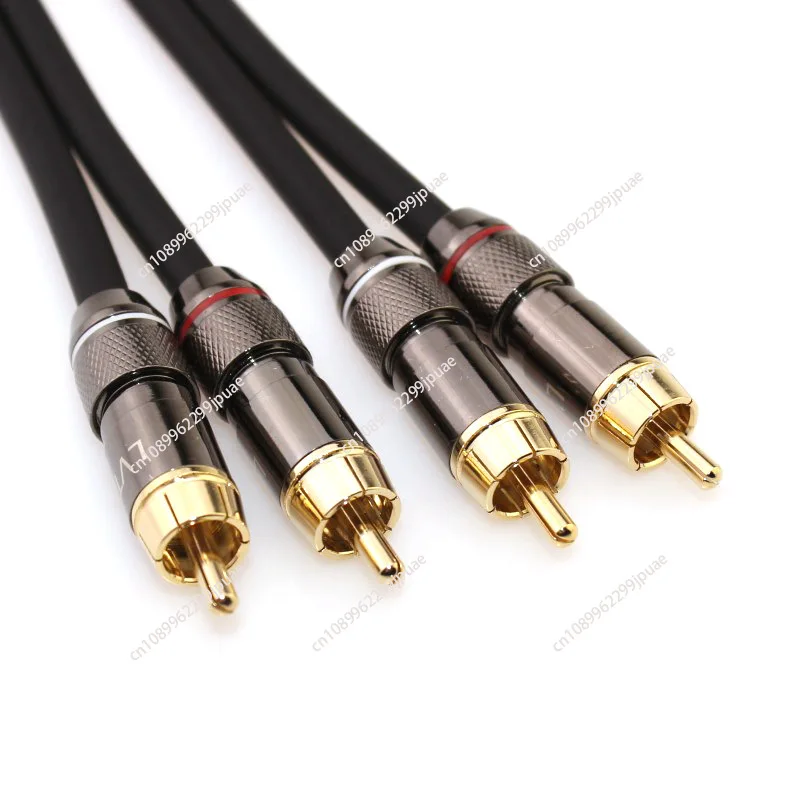 Dual 2 RCA Male Female Amplifier Speaker Cable With Sound Of Audio Cord Lotus