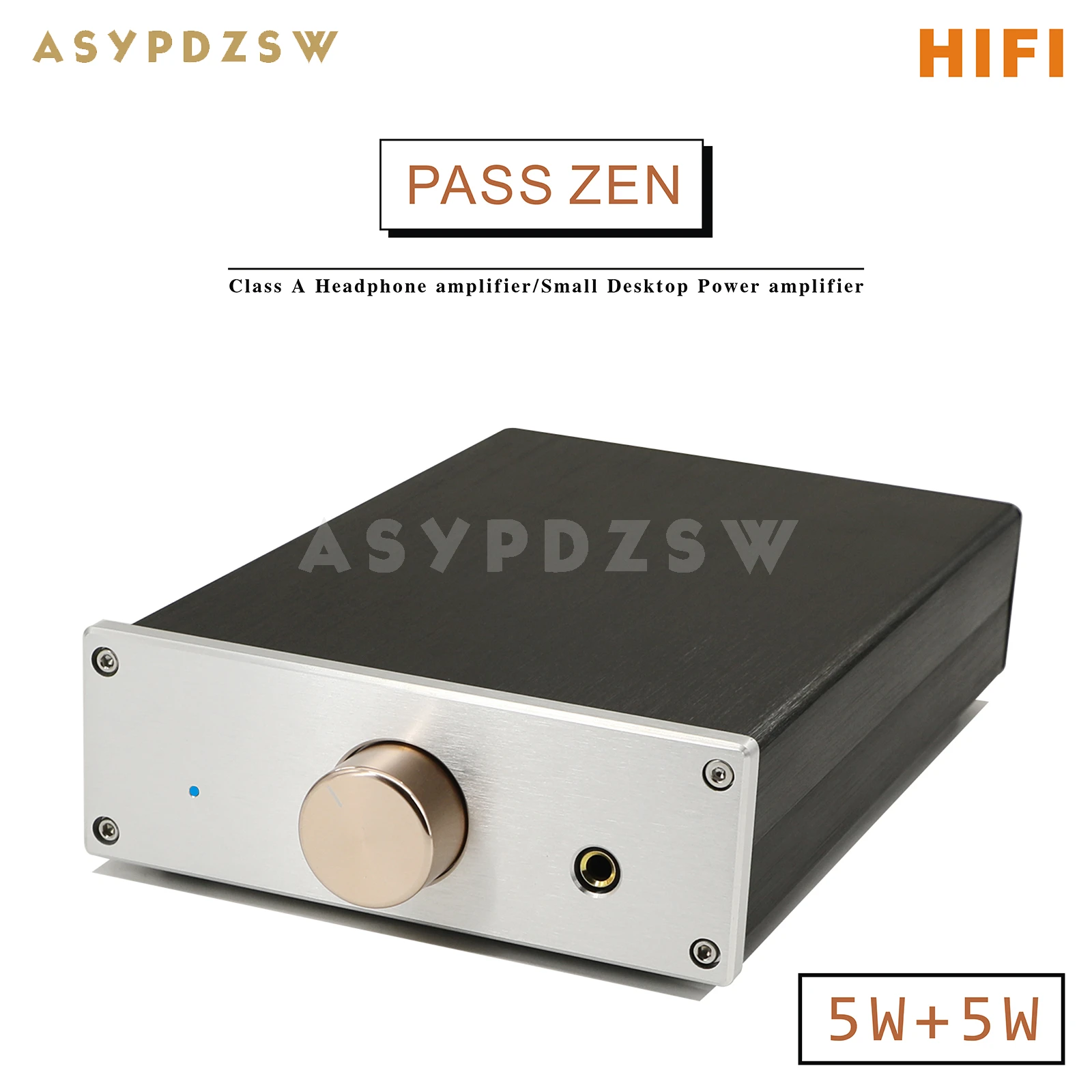 HIFI PASS ZEN Single-Ended Class A Headphone amplifier/Small Desktop Power amplifier 5W+5W