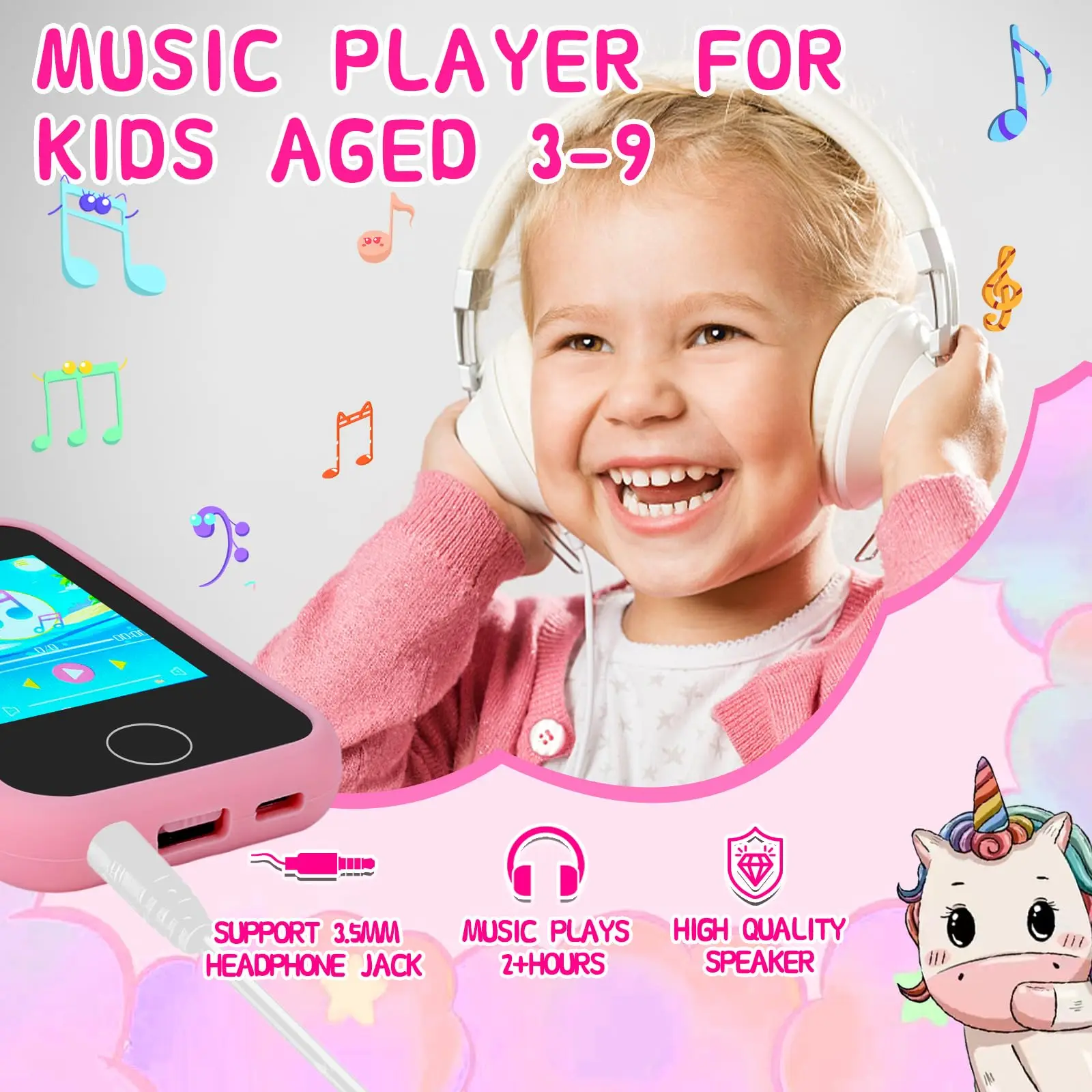 Kids Mini Toy Phone Funny Learning Education Tool Music Puzzle Game Player Dual Camera Alarm Clock Calculator Flashlight Gifts
