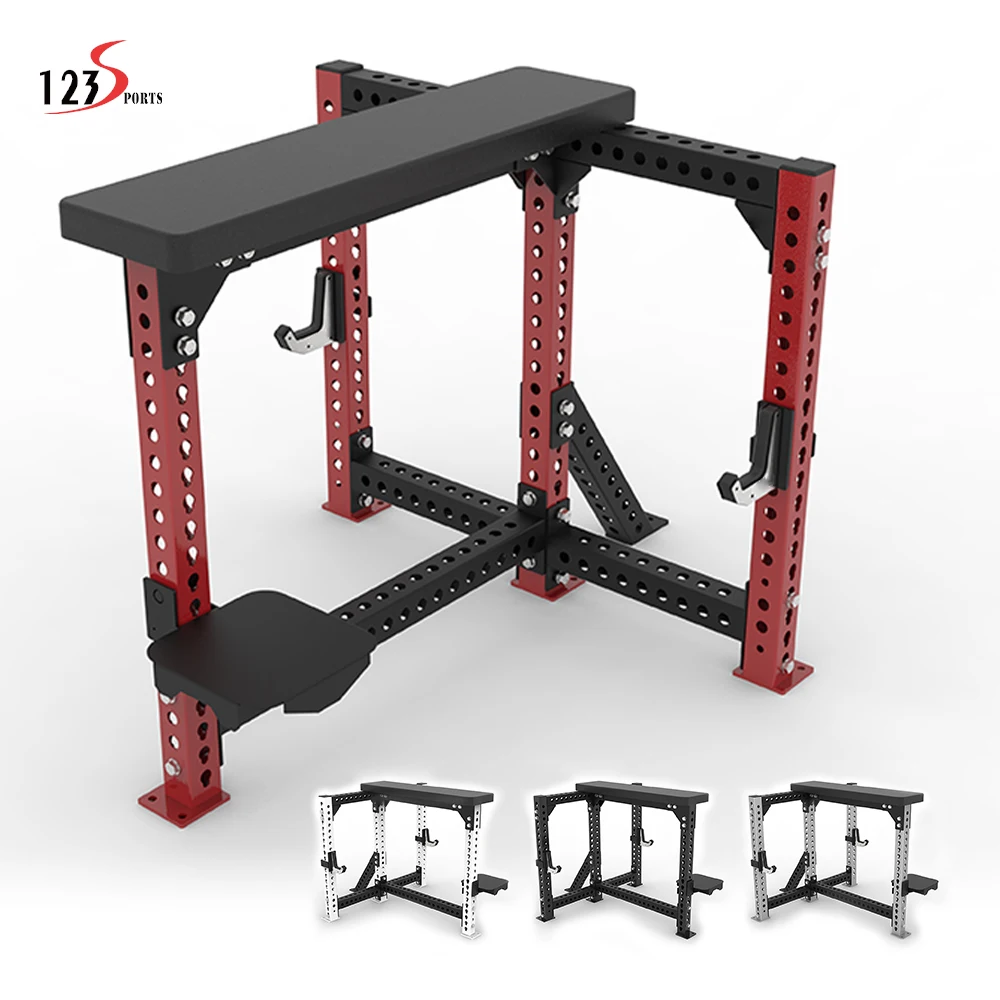 Professional Supplier Multi-Function Smith Power Rack Universal Accessories Seal Rowing Red Seal Pull Back Fitness Chair