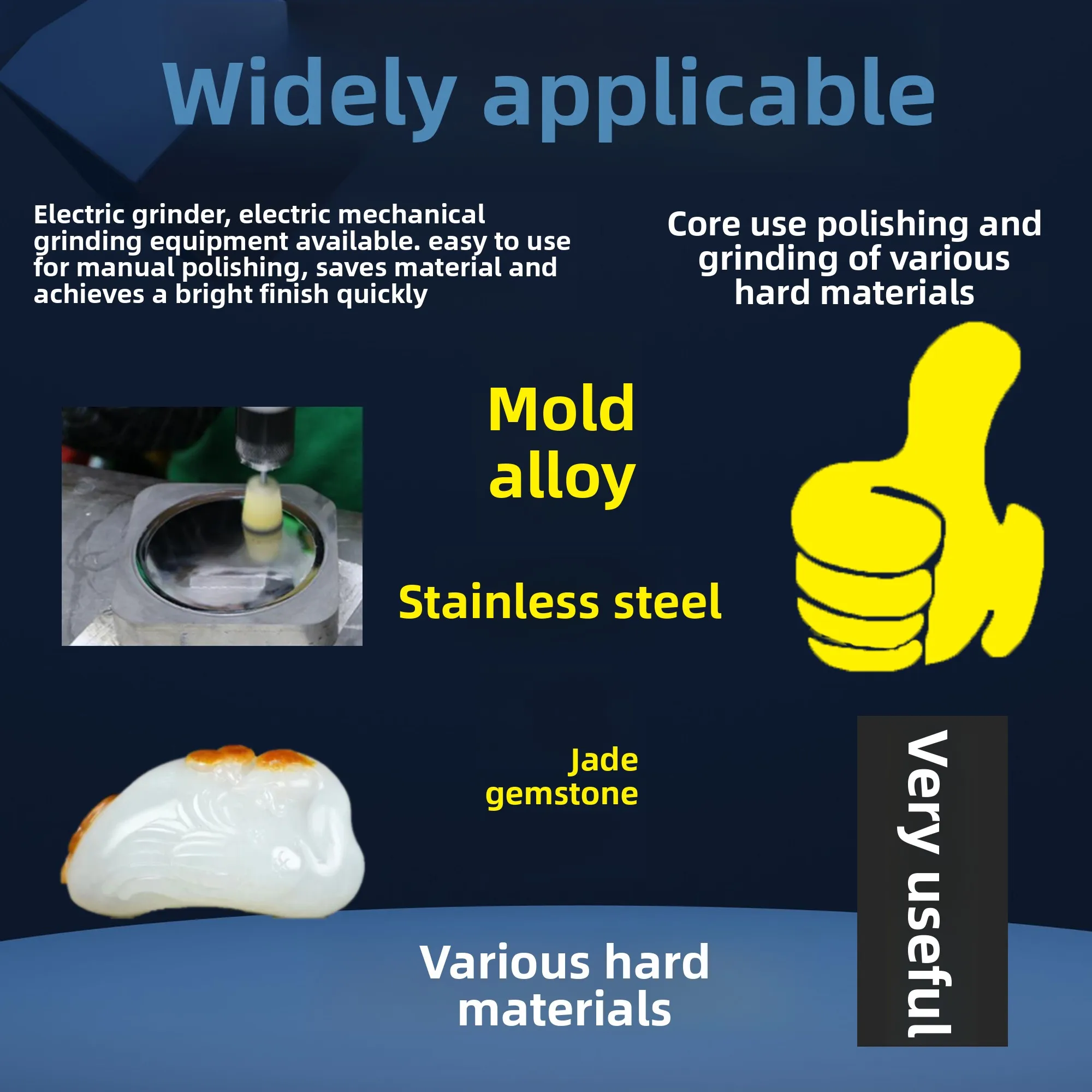 Picture 4: Diamond Grinding Paste Polishing Paste Jade Polishing Knife Brightening Paste Grinding Mold Mirror Surface Scratch Removal
