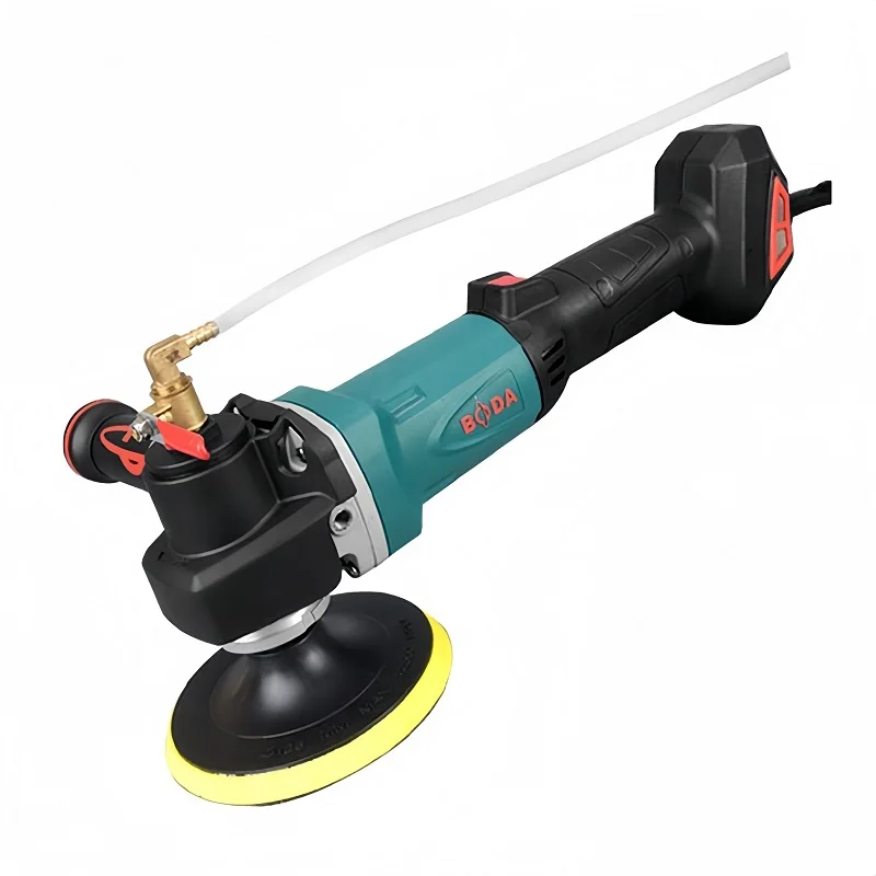 

High Quality 1400W Wet Water Mill Stone Plate Polishing Machine Hand-held Brushless Grinder with Angle Grinder Feature