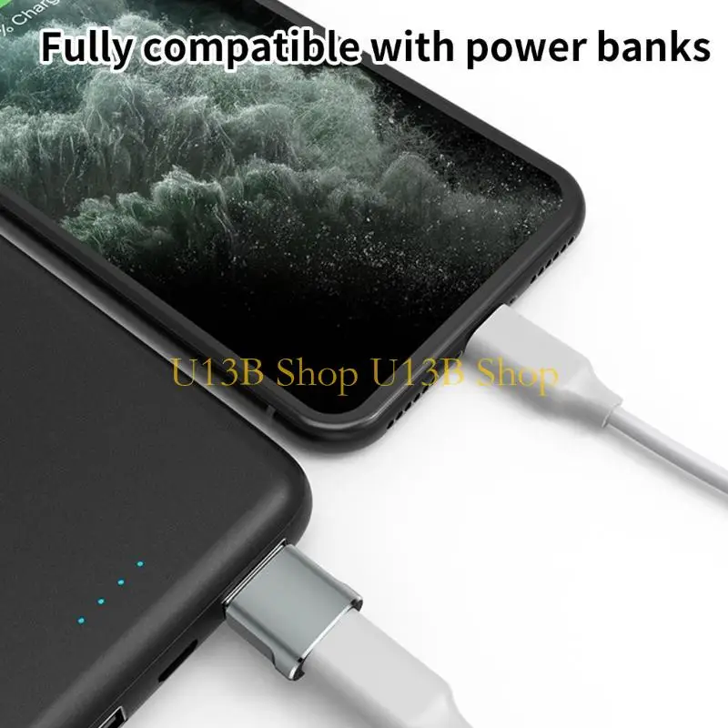 U13B USB3.0 para adaptador Tipo C, USB Male para conectores femininos Tipo C 5 Gbps Velocidade transferência para e