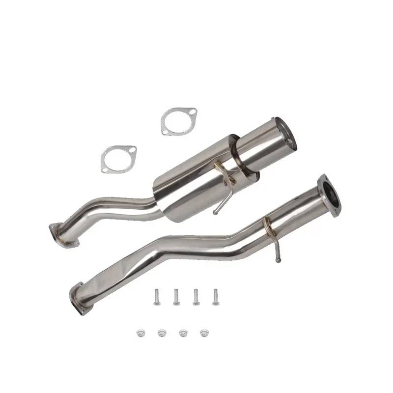 Stainless Steel Full Cat Back Exhaust Drift Spec Fit For Nissan 350Z Infiniti G35 2003-2008