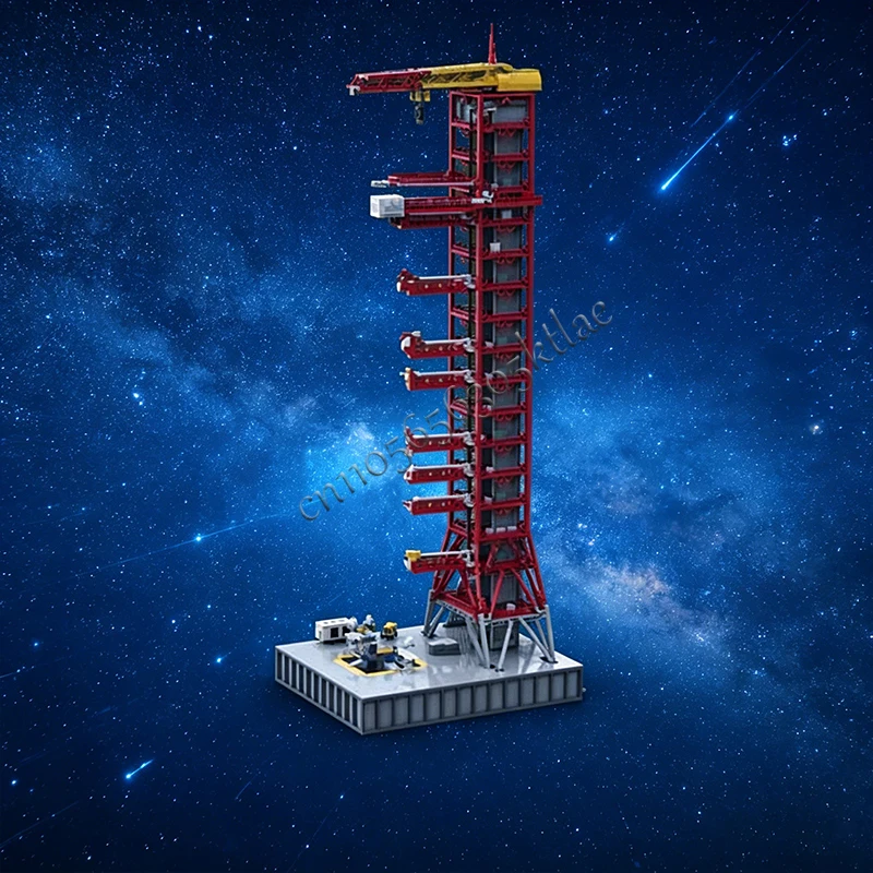 

Горячая новинка: Конструктор MOC «Ракета Аполлон-Сатурн V» (3041 деталь) — Модель пусковой башни, развивающая творческие способности, игрушка-головоломка для детей, подарок