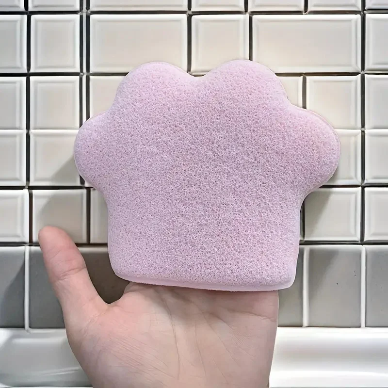 إسفنجة تنظيف الوجه للمنزل والسفر ، تحمل موديل تنظيف عميق قابل لإعادة الاستخدام ، جديد ، 1 ، 4 ،