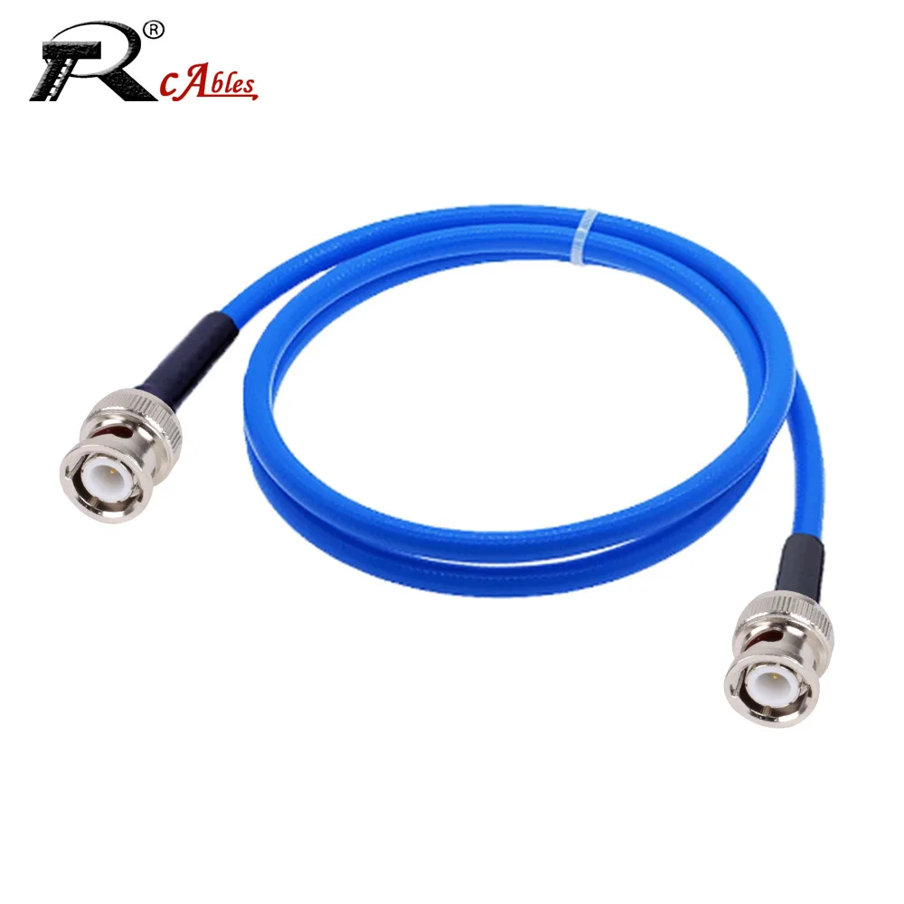 BNC Male to Male Coaxial Cable 50ohm RG402 Coax Cable Ultra Low Loss BNC Jumper Cable for Antenna RF Radio Modem