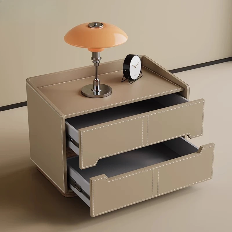 

Italian Modern Bedside Table Nordic Simple Elegant Beauty Nightstand Trendy Quality Luxury Mesitas De Noche Home Furniture