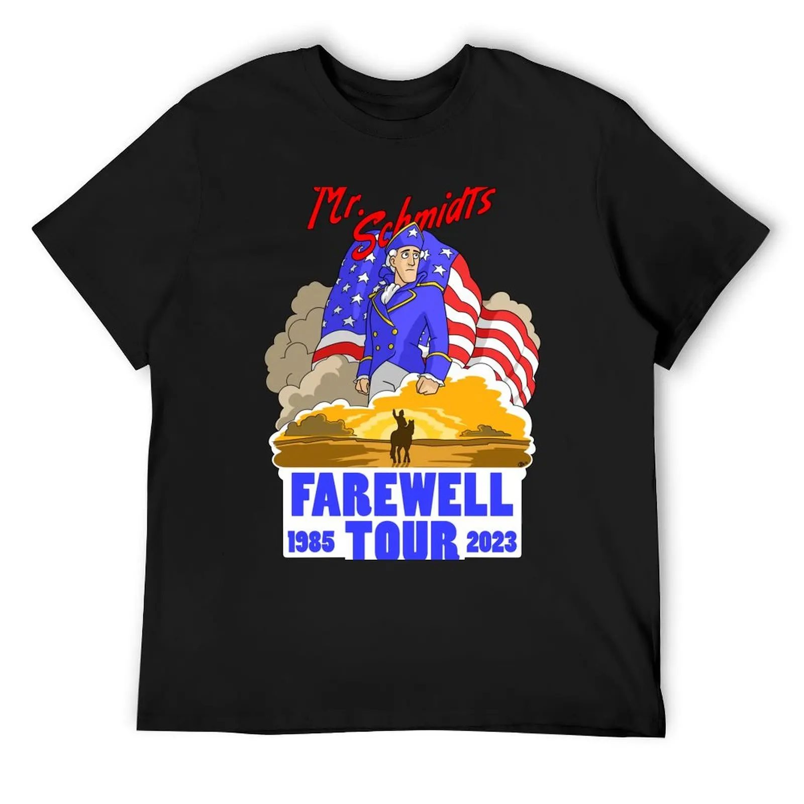 

Schmidt Farewell Tour T-Shirt plus size clothes quick-drying mens funny t shirts