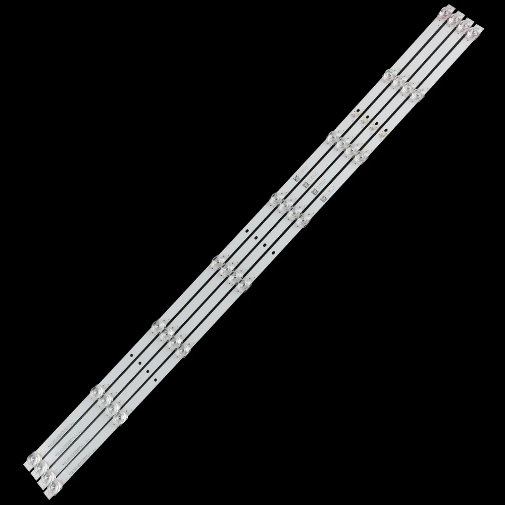 

4/12pcs LED Backlight bar strip For MILLET L50M5-5A 5S lamp bar HRS_XM50T50_4X8_2W_MCPCB