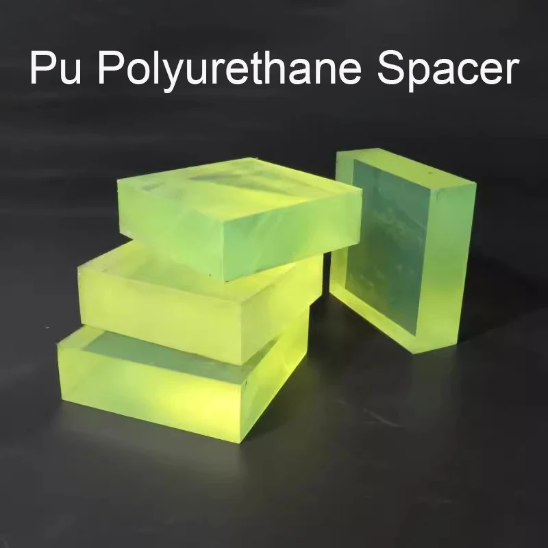 PU Polyurethane Pad Block, Excellent Rubber Shock-Absorbing Plate, Elastic Rubber Pad Plate, Wear-Resistant Tool Parts