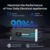Innogy-オフグリッドソーラーインバーター充電器、純粋な正弦波インバーター、RVボートホームw/lc、2000w、12v dc〜120v acサージ、6000w 3