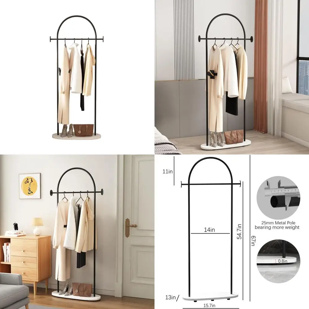 

Элитная мраморная вешалка для одежды 67 High-End для прихожей, спальни, гостиной