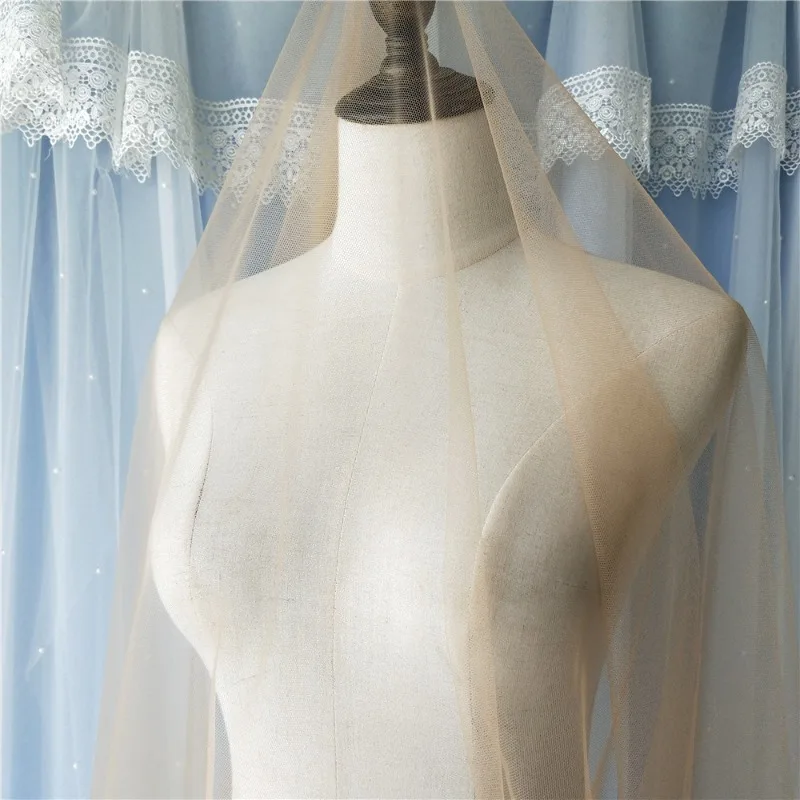 

New Multi Color High-quality Soft Skin Friendly Transparent Mesh Handmade DIY Clothing, Wedding Dress Decoration Accessories