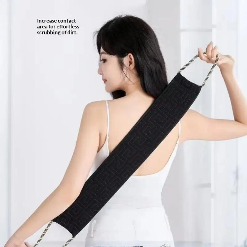 1Pcs Body Exfoliator Bath Tool Exfoliating Back Scrubber Towel Double Sided Washcloth Tool