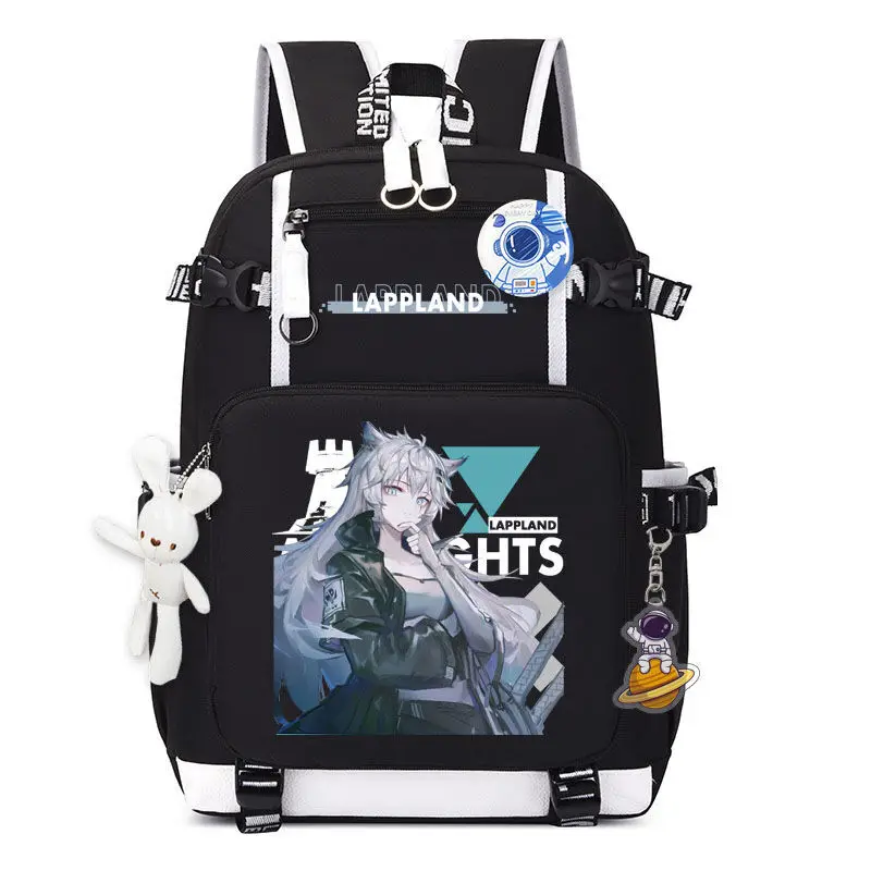 Arknights Anime Collaboration Backpack Cute Ultra-Light 3D Large Capacity Amiya Talula Double Shoulder Bag Anime