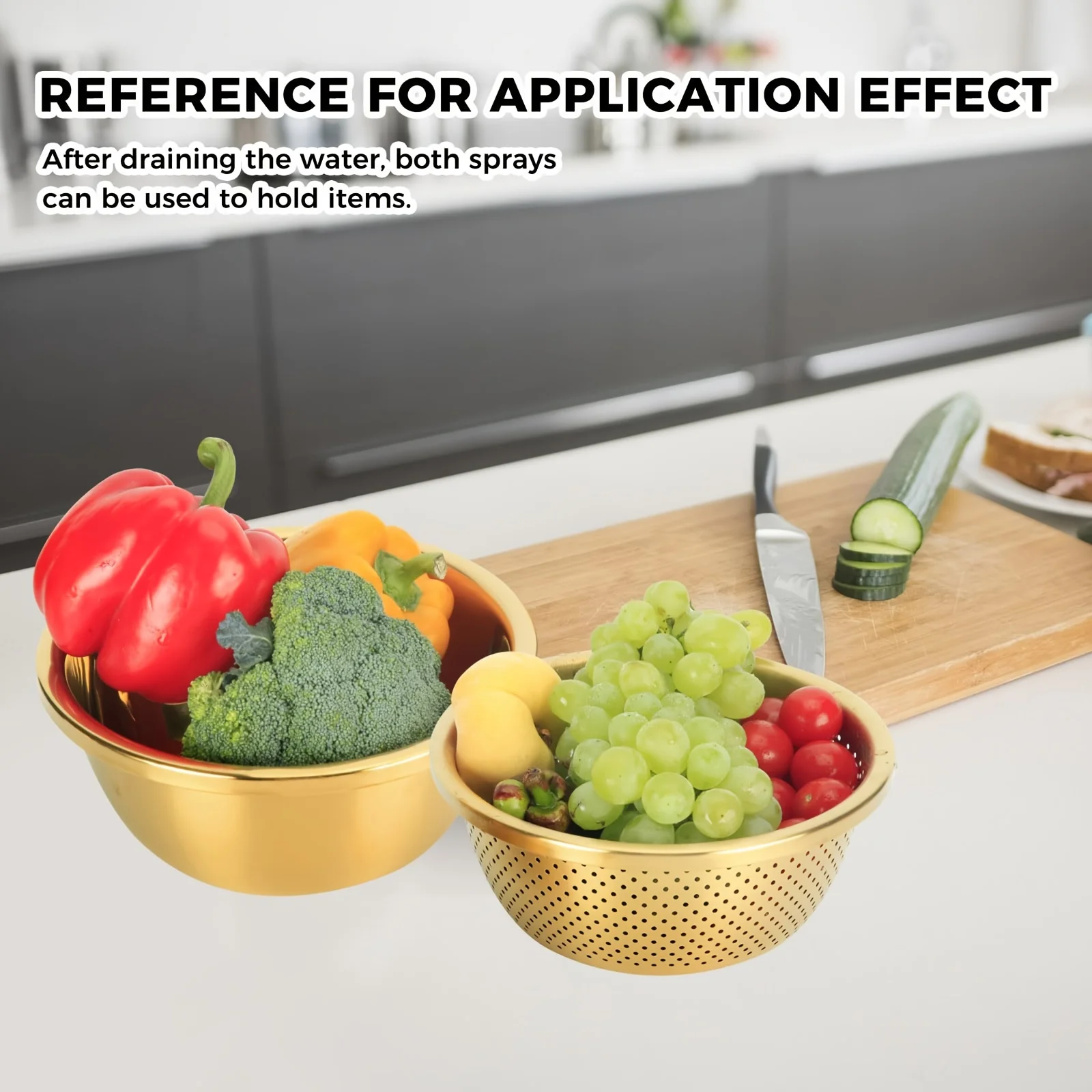 طقم مصفاة وبخار من الفولاذ المقاوم للصدأ مكون من قطعتين |   آمن للاستخدام في غسالة الأطباق لخضار معكرونة الأرز |   أدوات توفير المساحة شديدة التحمل مقاومة للصدأ