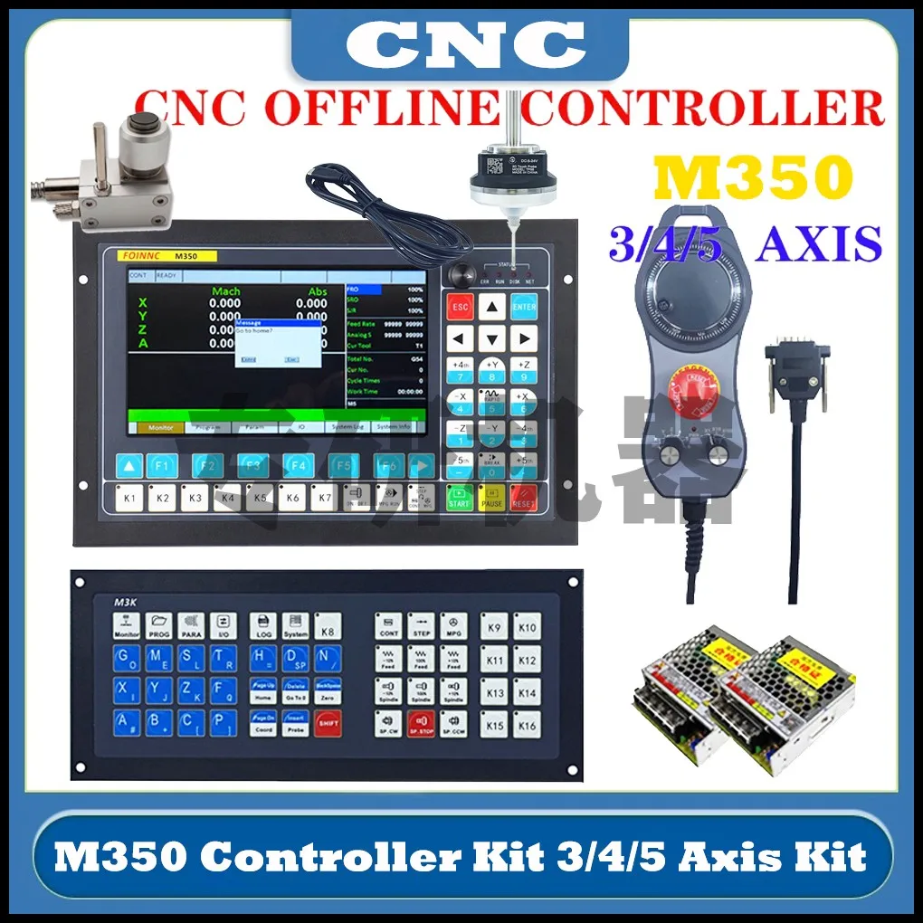 

Latest CNC DDCS-EXPERT/M350 3/4/5 Axis Off-line Controller Supports Closed-loop Stepper servo/Atc Controller To Replace Ddcsv3.1