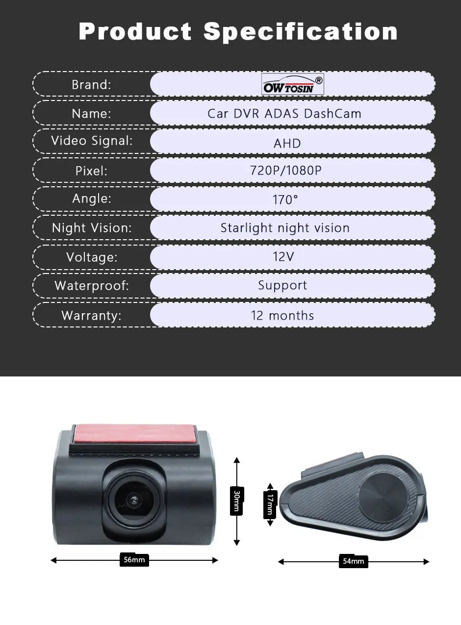 2k DashCam Car DVR Camera Recorder For Car DVD Android Player HD USB 720P Night Version ADAS Dash Cam Video Recording DVRS