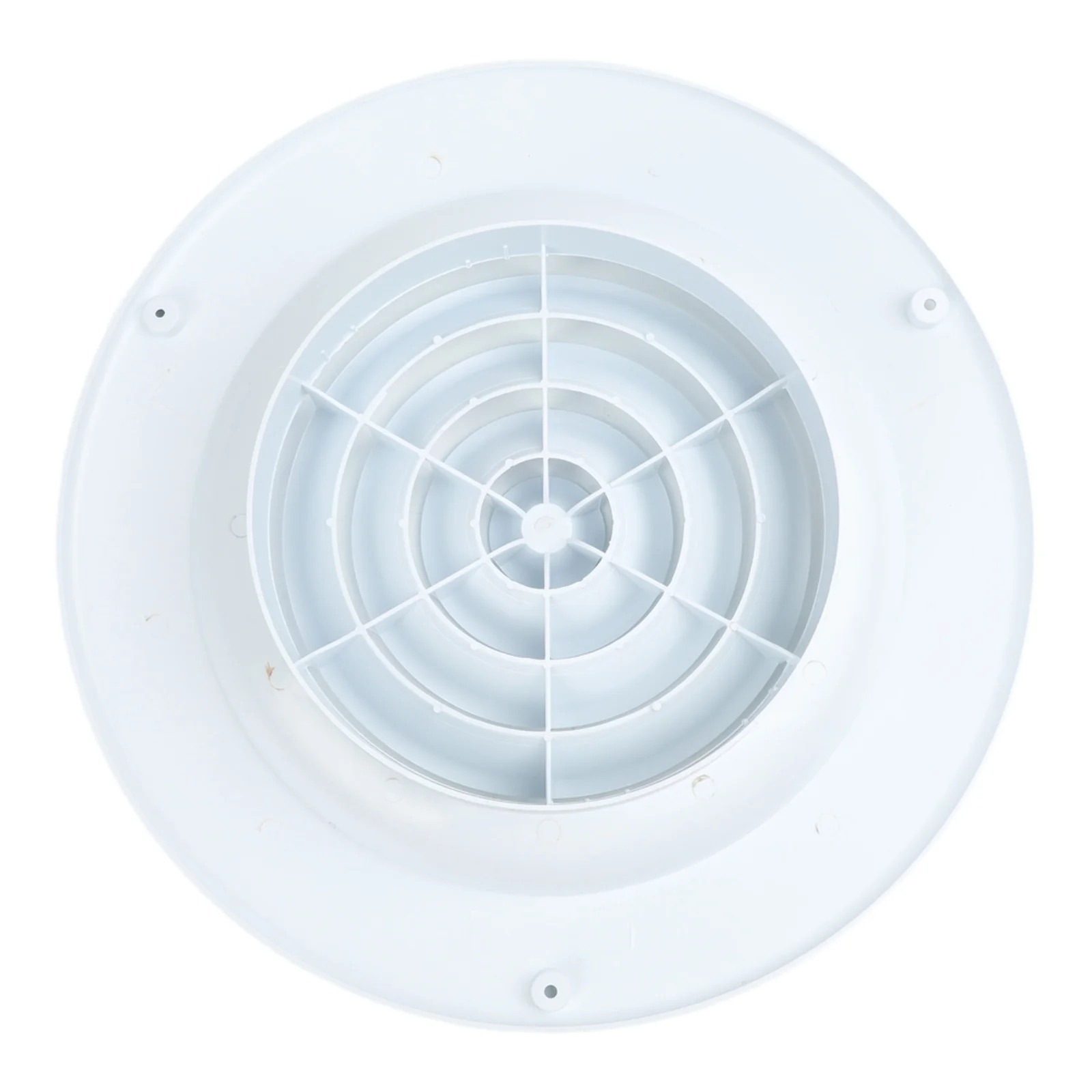 ABS Adjustable Air Vent Cover for Round Ducting Systems Suitable for Wall Mounted and Ceiling Mounted Indoor Ventilation Use
