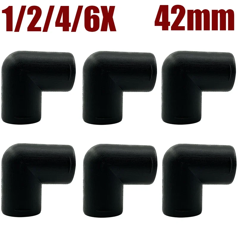 

1/2/4/6X 42mm/1.65inch Diesel Parking Heater Air Vent Outlet L Shape Elbow Ducting Pipe Connector Joiner For Car Truck Camper