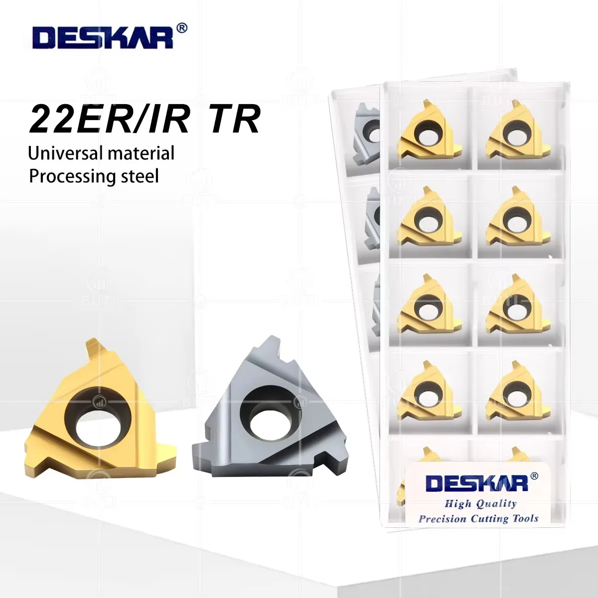 

22ER 22IR 4TR 5TR 6TR LDA LDC DESKAR 100% оригинальные вставки для токарной резьбы Инструменты для токарных станков с ЧПУ Токарный инструмент Стальные детали Режущее лезвие