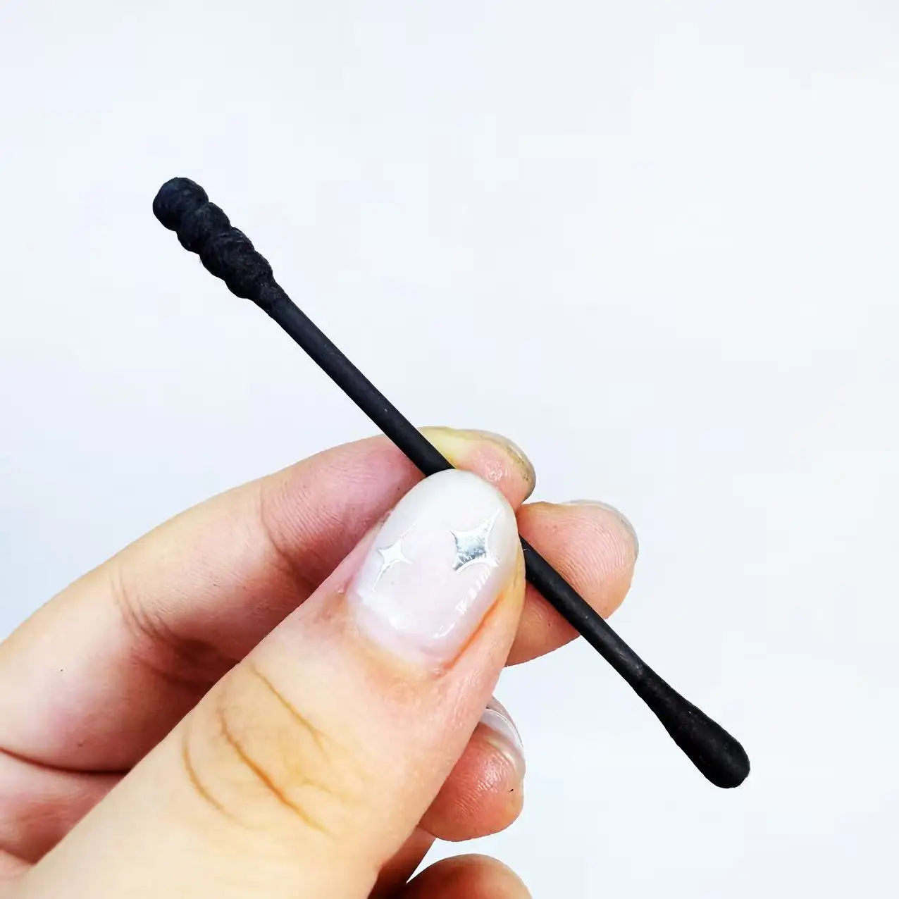 200 قطعة/400 قطعة عيد الأم تحت عنوان مزدوجة نهاية مسحات القطن دوامة مستديرة الإبداعية عيد الأم عنصر أعواد قطنية العصي