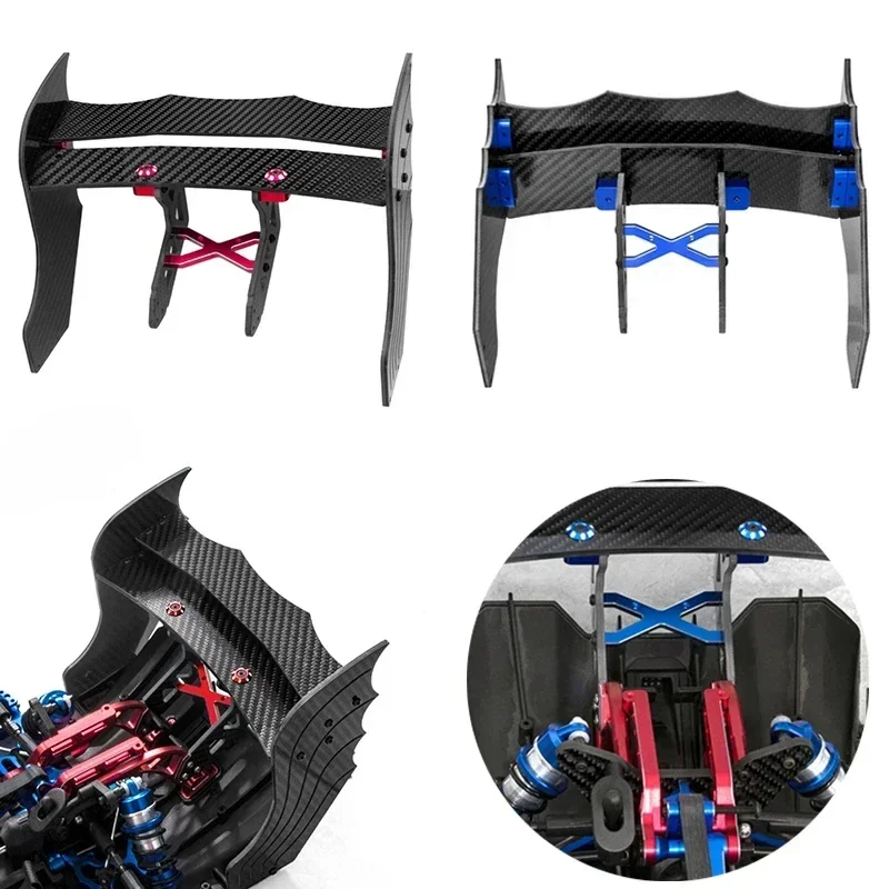 

Carbon Fiber Diffuser Supports Rear Wing Support Frame For ARRMA F1 LIMITLESS 1/7 RC Car Upgrade Parts