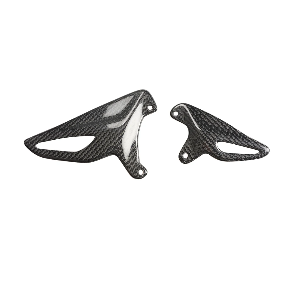 Motorcycle Foot Wing Rearset Accessories Carbon Fiber Heel Guard Protector Fit For DUCATI Panigale V4/S/R Streetfighter V2 V4/S