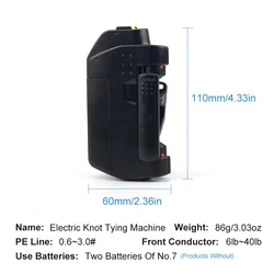 Kingdom Atador de Nudos Eléctrico – Nudos ASSIST, GT, PR y FG