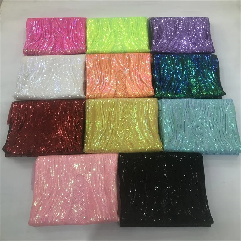 

Африканское кружевное полотно с пайетками 2026: высококачественный нигерийский французский гипюровый тюль, 2,5 ярда, для роскошных свадебных и праздничных платьев