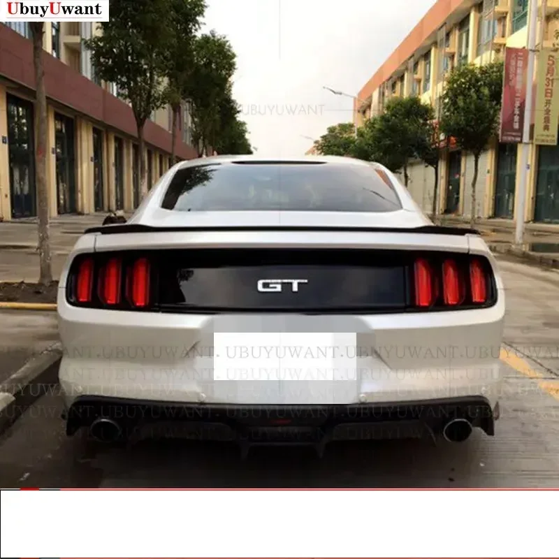 ABS Rear Trunk Tail Wing Spoiler Car Exterior Decoration Boot Lid Accessories For Ford Mustang 2015 2016 2017