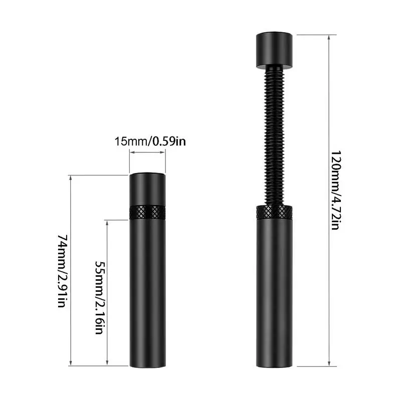 Graphics Card GPU Holder Adjustable Telescopic Rotary Screw Aluminum Alloy Support Vertical GPU Bracket GPU Video Card Holder