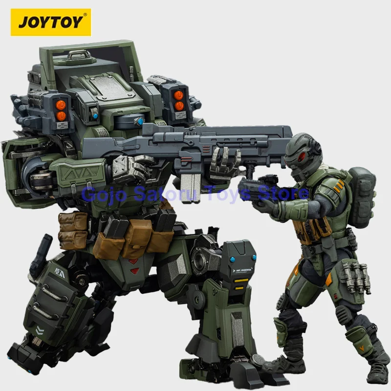 

[Pre-Sale] JOYTOY Dark Source 1/18 Action Figure APOC Series Bedrock Standard Combat Type Mecha Pilot Anime Joint Movable Model