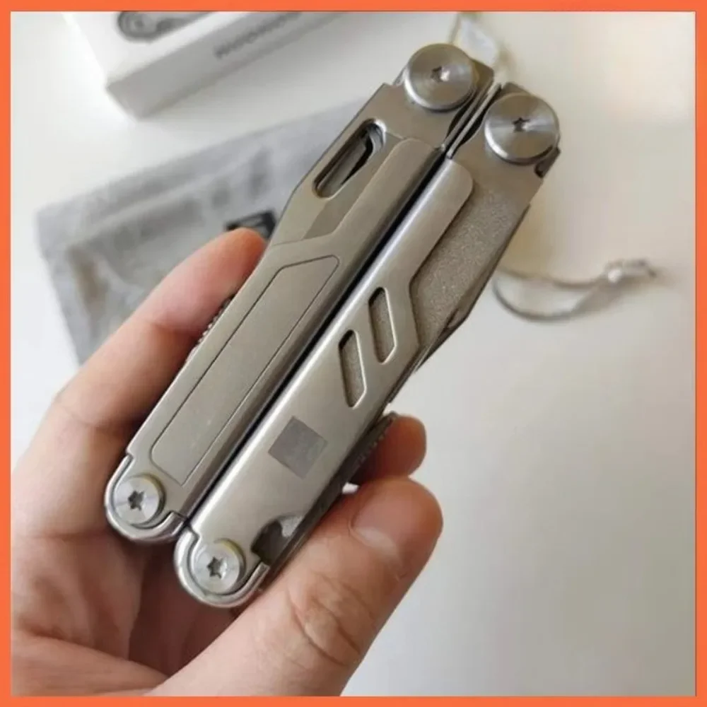 Folding Multi-tool Knife Security Lock 18-in-1 Multifunctional Knife Phillips/Slotted Glasses Screwdriver Bottle Opener/Scissors