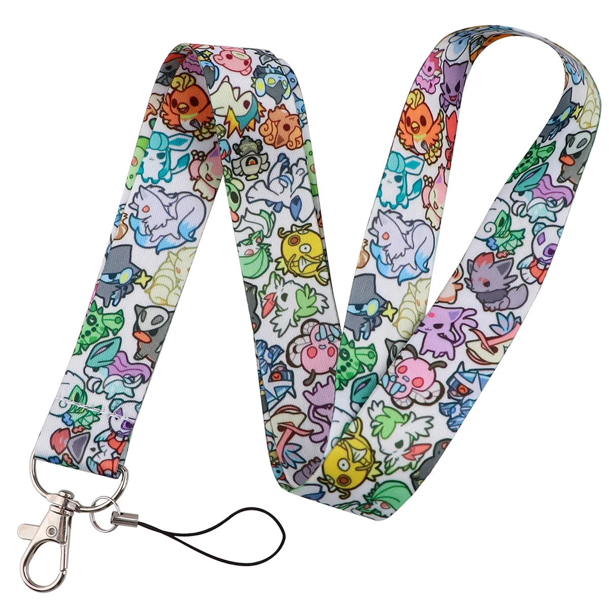 Kawaii Gengar Lanyards for Neck Strap ID Badge Holder