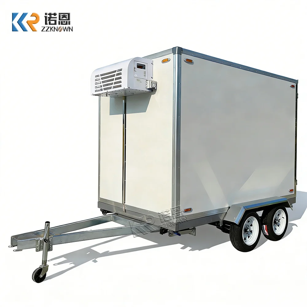 Durable Mobile Refrigerated Truck Reefer Trailer Advanced Cold Storage Trailer for Cold Chain Distribution
