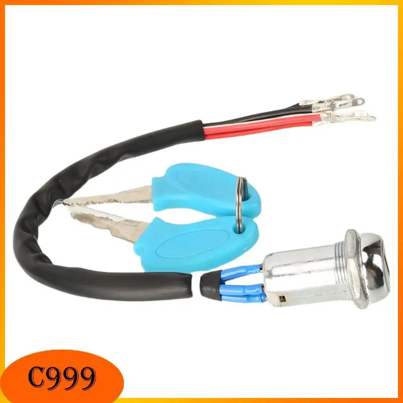 

Premium 4 Wire Ignition Key Switch: Perfect Replacement for 2 Stroke Quad Bikes