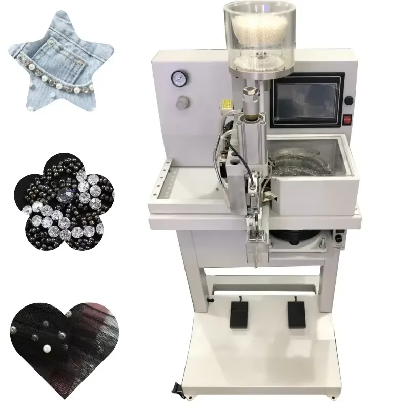 for Pearl automatic beading pearl attaching machine