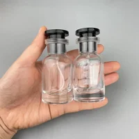5 uds 30ml botella de Perfume Spray vidrio de alta gama portátil viaje botella de Perfume de alta gama contenedores vacíos