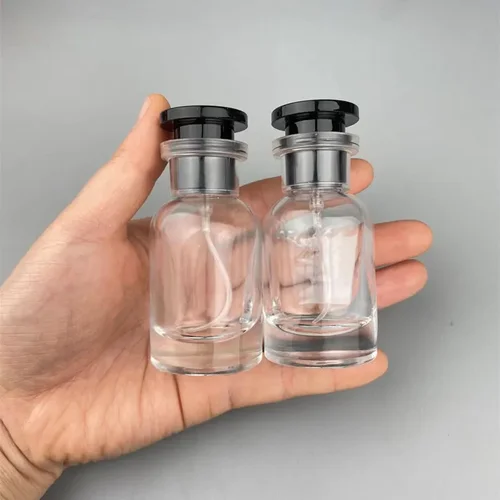 5 uds 30ml botella de Perfume Spray vidrio de alta gama portátil viaje botella de Perfume de alta gama contenedores vacíos
