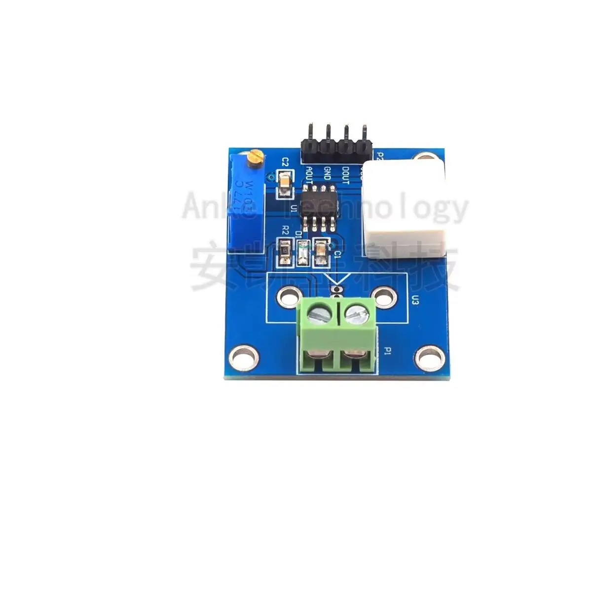 WCS2702 Current‑Sensing Sensor Over‑Current and Short‑Circuit Protection, Adjustable 2A Short‑Circuit/Over‑Current Protection Mo