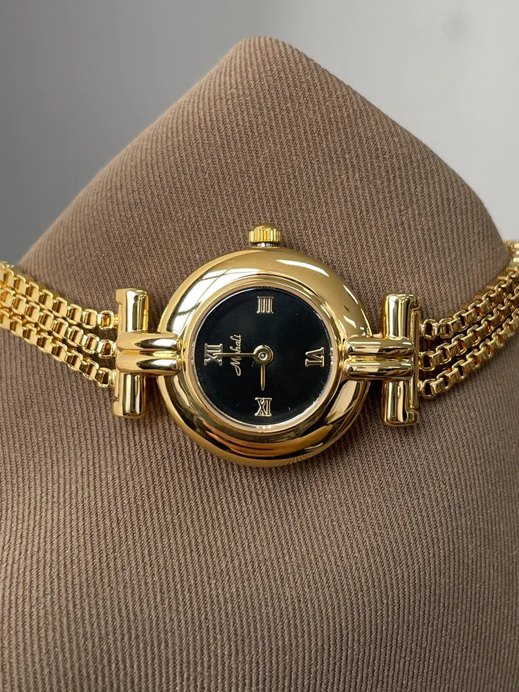 Marca de relojes compacta, exquisita y elegante, nueva colección de tendencias 2026, reloj artístico para mujer, reloj elegante y único.